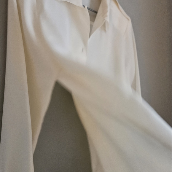 VINTAGE Claudia Richard Blouse in White - Picture 6 of 8